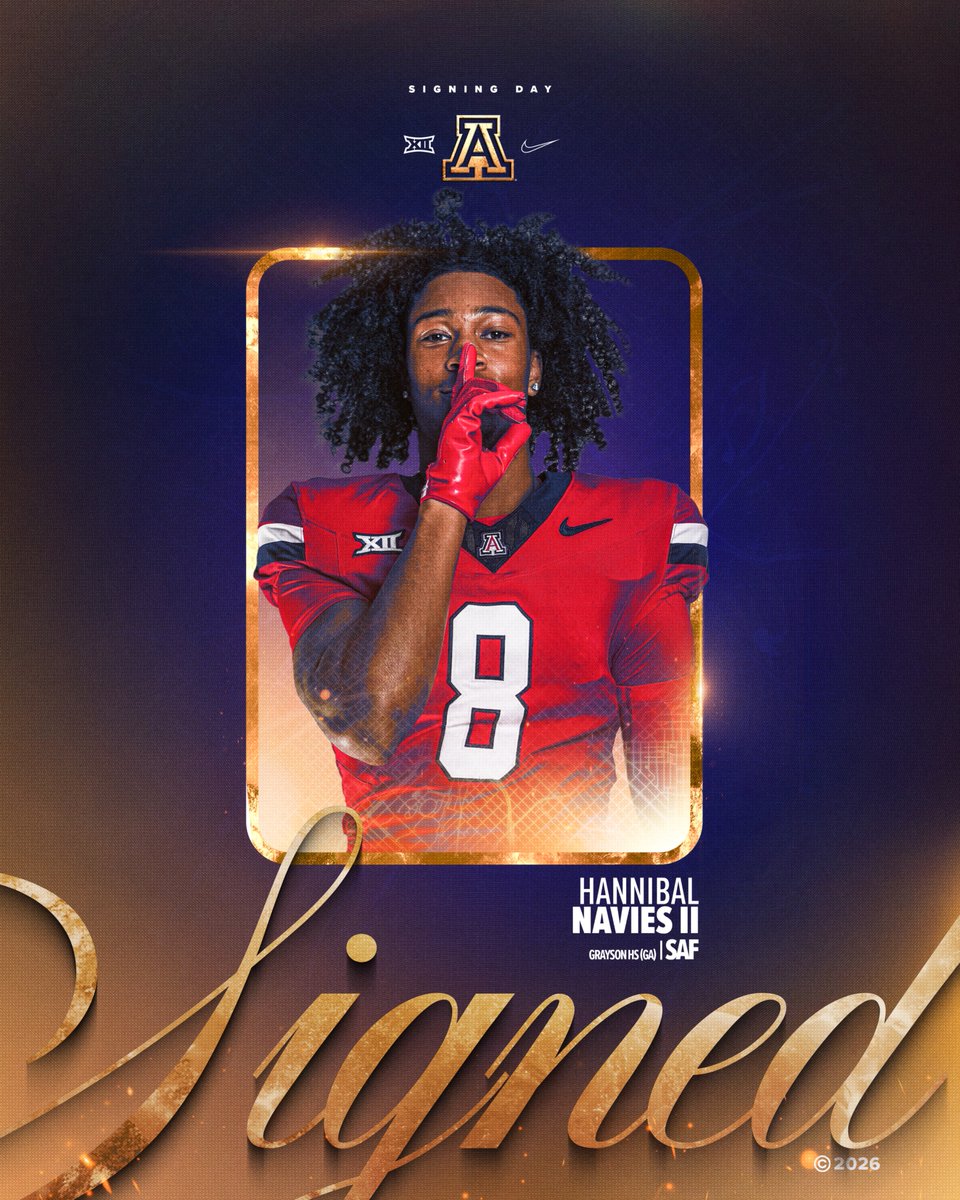 ArizonaFBall's tweet photo. Big time DB from GA 🔥 @HannibalNavies https://t.co/hKe89XizJL