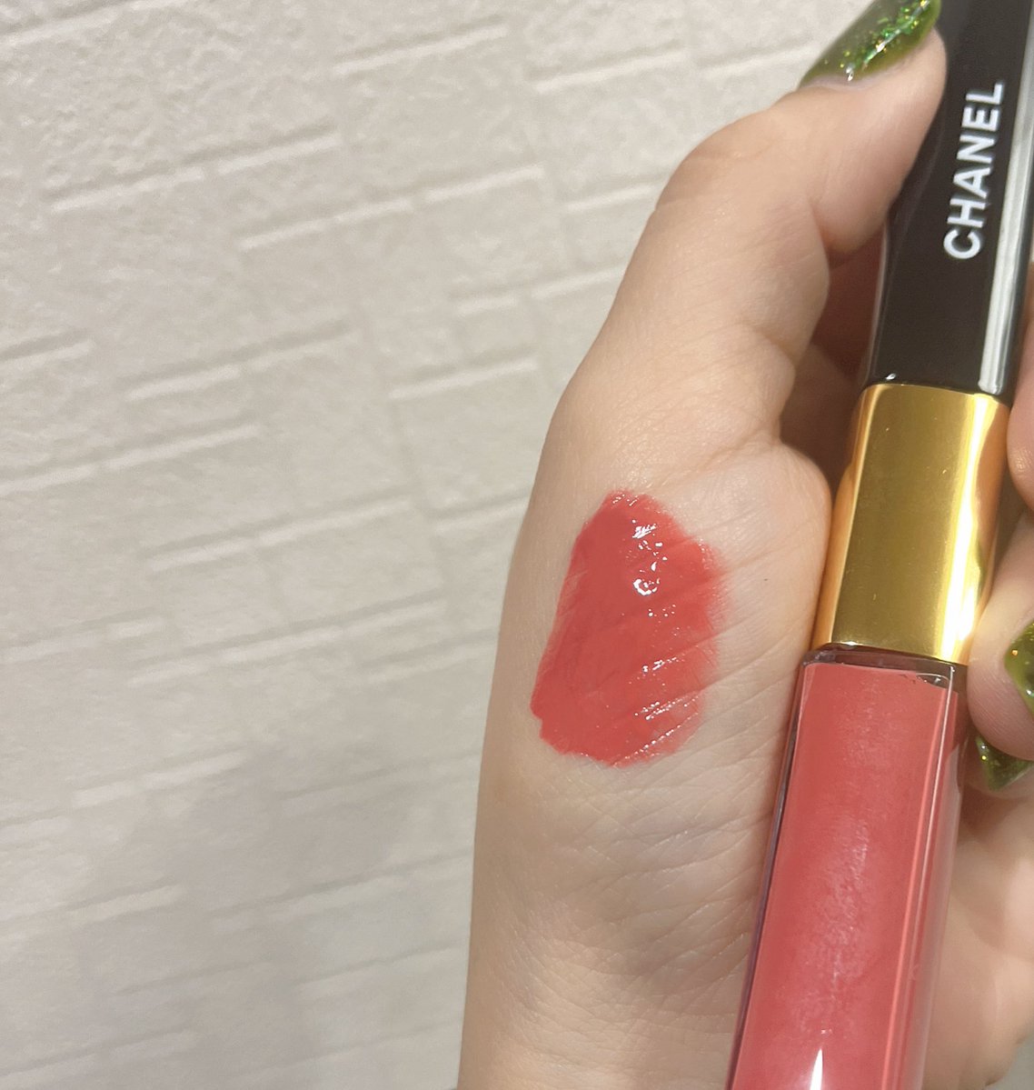 CHANEL ルルージュデュオウルトラトウニュ 192コーラルピンク そんな