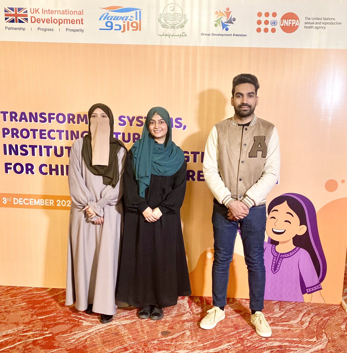 Our team was part of “16 Days of Activism Against Gender-Based Violence Through Transforming Systems, Protecting Futures: Institutional Strengthening for Child Marriage Prevention.” organised by <a href="/UNFPAPakistan/">UNFPA in Pakistan</a> <a href="/gdpakistan/">Group Development Pakistan</a> <a href="/FCDOGovUK/">Foreign, Commonwealth & Development Office</a> 
 #16DaysOfActivism #YAN4Youth #EndGBV