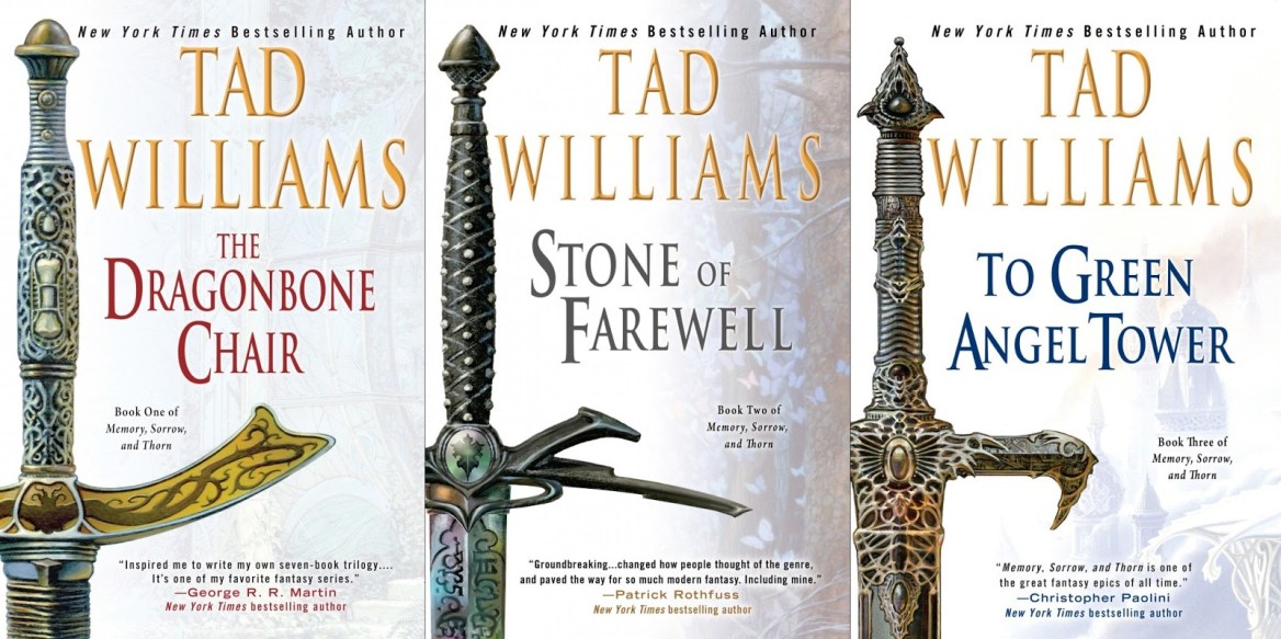 After LOTR, this is probably my favourite fantasy trilogy. And I wouldn't be surprised if I put the sequel series over it by the time I finish that. Tad Williams is so good!