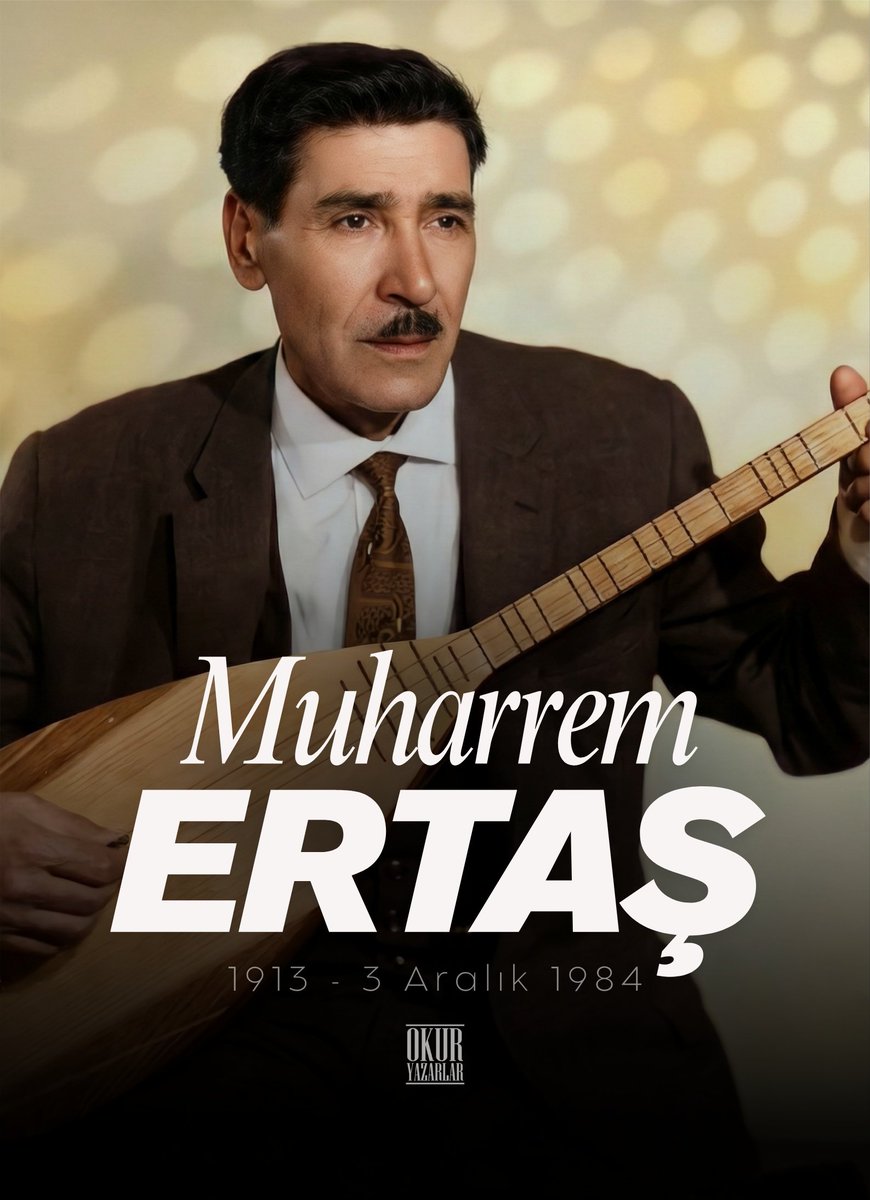 Ustaların ustası Muharrem Ertaş'ı aramızdan ayrılışının 41. yılında saygıyla anıyoruz.