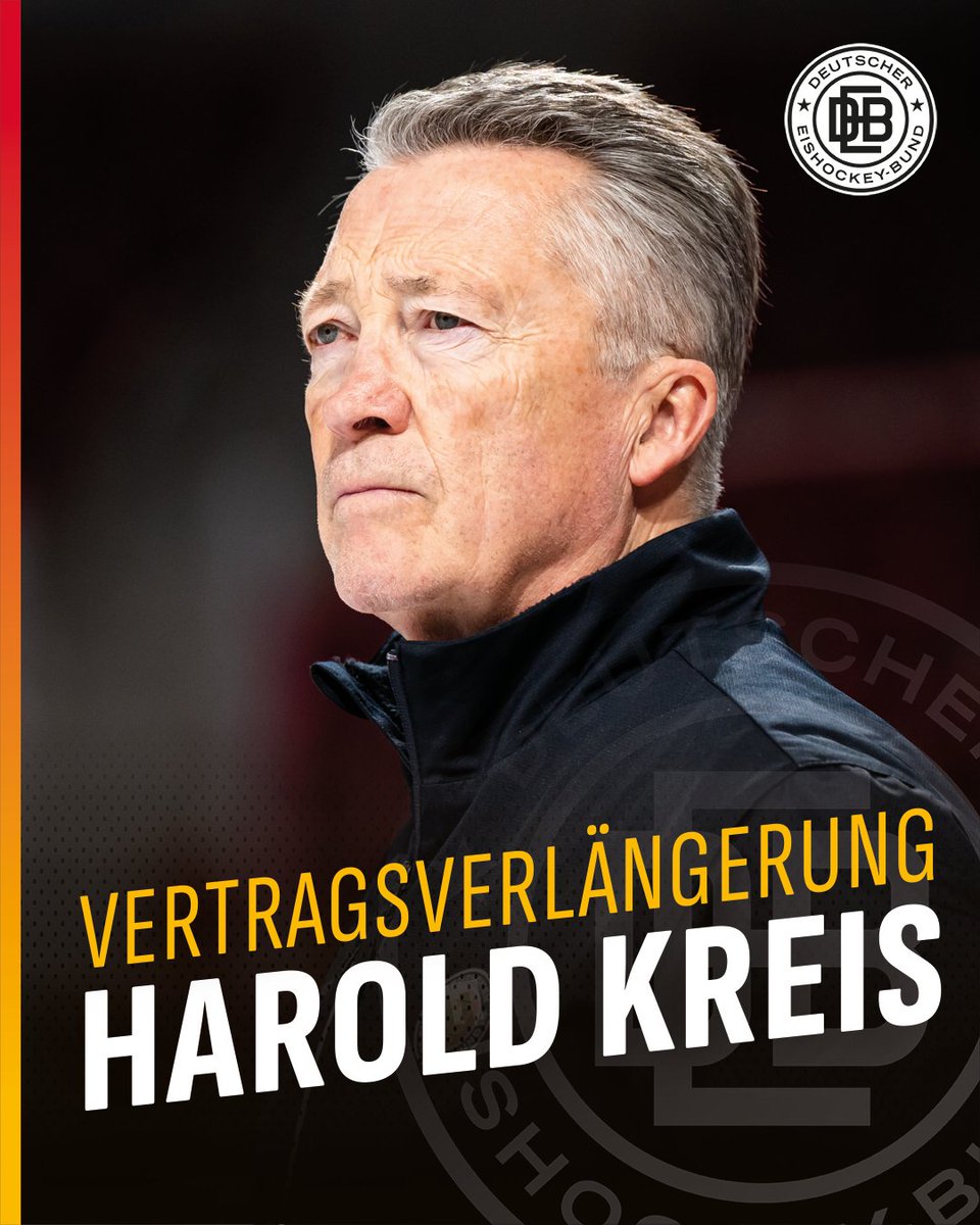DEB verlängert mit Harold Kreis!

Der 66-Jährige bleibt bis zum Ende der Saison 2026/2027 Bundestrainer der Männer-Nationalmannschaft und führt das deutsche Team damit auch bei der Heim-WM 2027. 

Zur DEB-Website ➡️ tinyurl.com/ye8uhtzp

#debteams