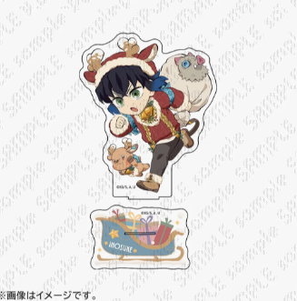 鬼滅の刃 我妻善逸 クリスマス スタンディPOP HIROMA 北九州　限定 ufotableCafe Kitakyushu×マチ☆アソビCAFE北九州】 ご好評につき