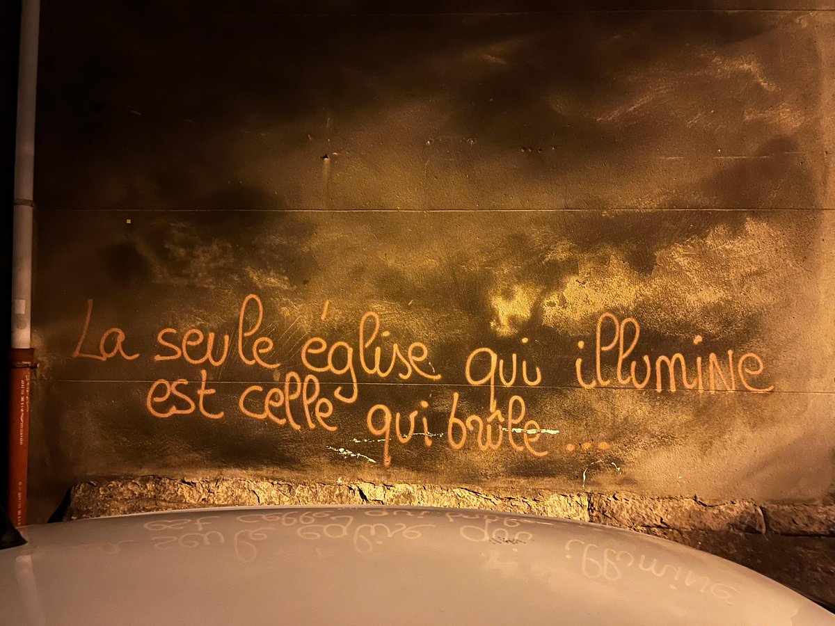 Nous condamnons avec fermeté le vandalisme visant l’église des Chartreux.
Toute atteinte à un lieu de culte est une atteinte à la paix et au vivre-ensemble.
Notre solidarité va à la communauté chrétienne.
Restons unis pour protéger nos lieux de culte et nos valeurs communes.