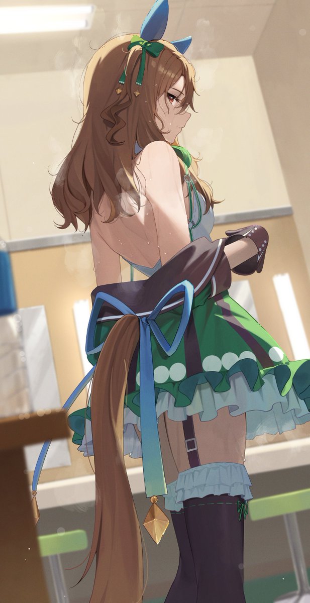 汗だくウマ娘１１
Sweaty Umamusume１１

汗だくキング
Sweaty King Halo
#ウマ娘 #umamusume