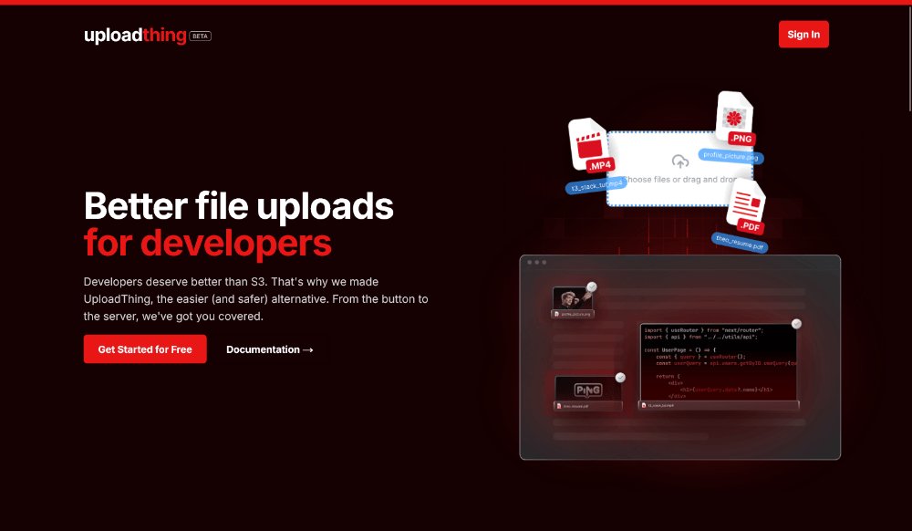 dailyfoss's tweet image. UploadThing

The easiest way to add file uploads to full-stack TypeScript apps, offering a balanced mix of ownership, flexibility, and safety that outperforms typical “better S3” alternatives.

⭐ ~4.9k
🍴 400
🧾 MIT
🧩 TypeScript

🔔 Discover #OpenSource. Every Day