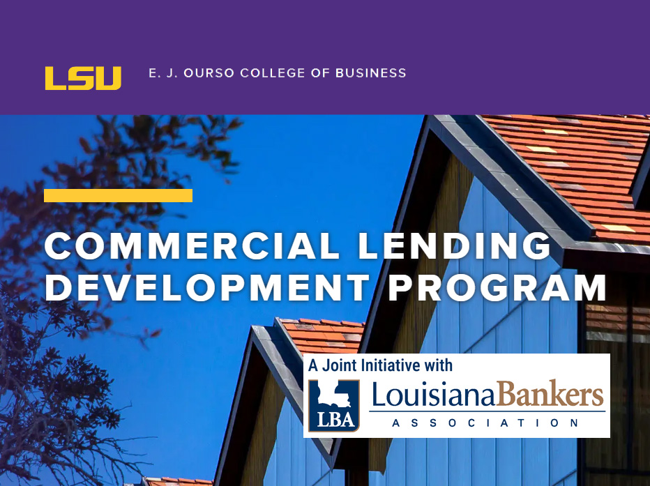 LABankers's tweet image. Book smart isn’t enough—you need applied insight. @EOurso47822 Commercial Lending Development Program doesn’t just teach concepts—it shows you how to use them in underwriting, market evaluation and loan servicing. ow.ly/9B6C50X5Ts2