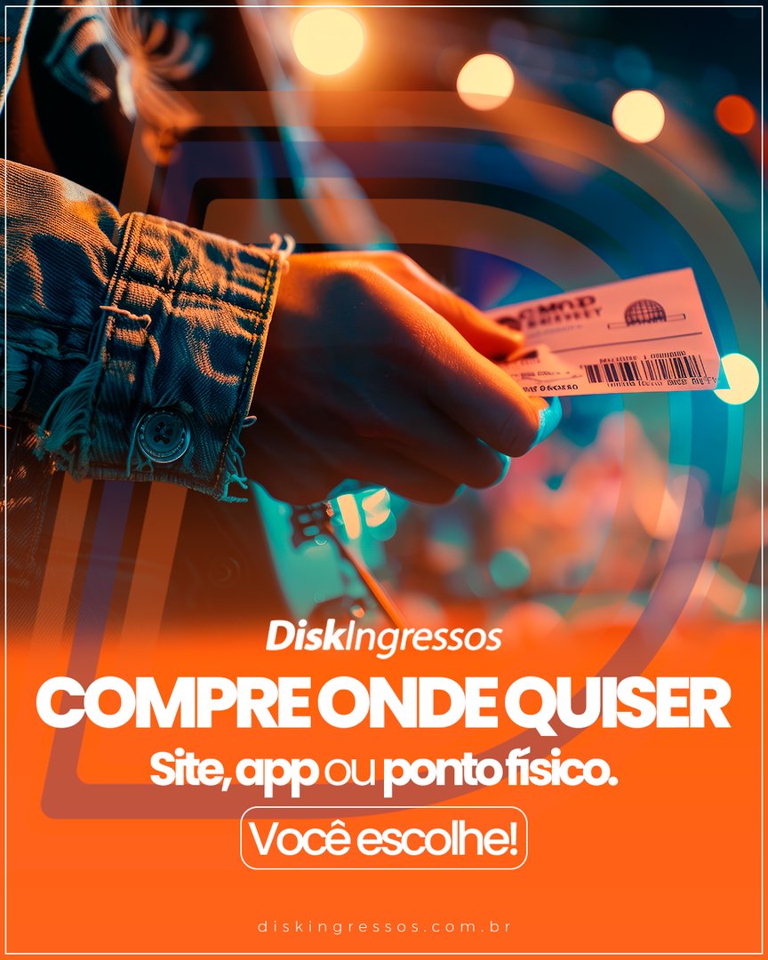 disk_ingressos's tweet photo. Você escolhe onde e como quer comprar. ✅

Site, aplicativo ou ponto físico: com a DiskIngressos é simples e seguro em qualquer canal.

Facilidade do início ao fim. ⚡

#CompreComoQuiser #DiskIngressos #CompraRápida https://t.co/DFnILsNHpa