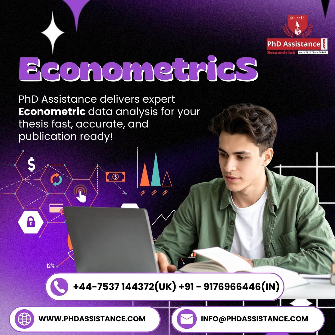phdassistance's tweet image. Boost your research with expert Econometrics Analysis! 📊📉

Regression, forecasting, panel data &amp;amp; causal inference made easy.

More: phdassistance.com/services/phd-d…
.
.
#Econometrics #DataAnalysis #PhDResearch #Economics #StatisticalModelling #PhDAssistance #TimeSeriesAnalysis