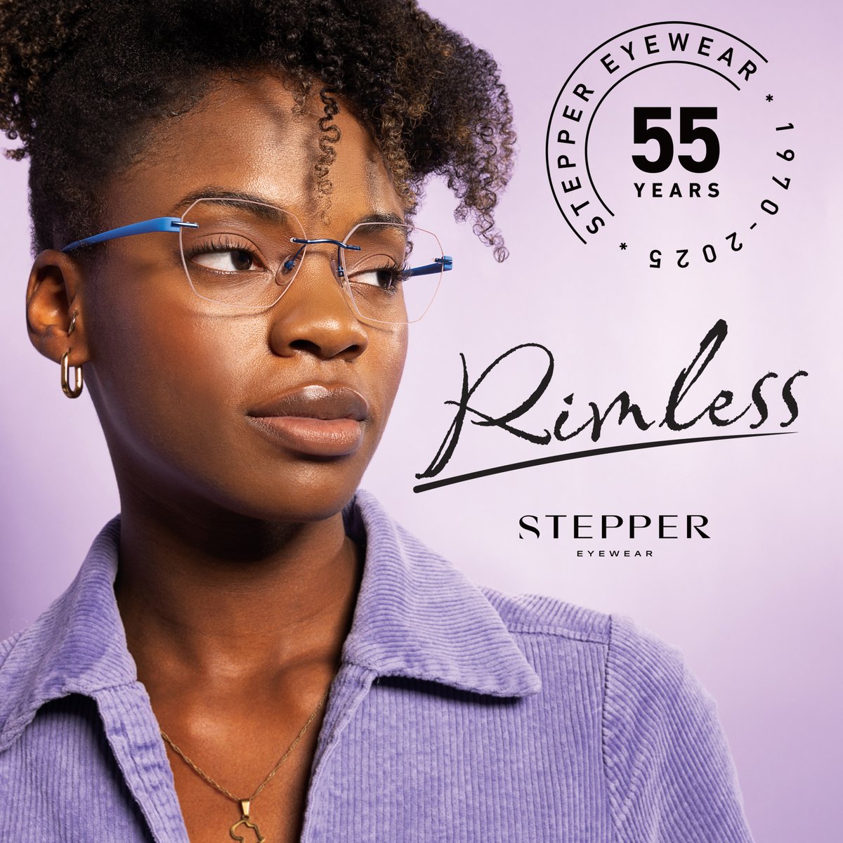 Experience Precision and Perfection with Stepper Rimless Frames for Men and Women. Ask your ImageWear Representative about Stepper’s NEW Rimless Offerings. 
#steppereyewear 
#titanium  
#lightweight 
#flexible
#durable
#corrosionresistant
#allergyfree
#fitandcomfort
#imagewear