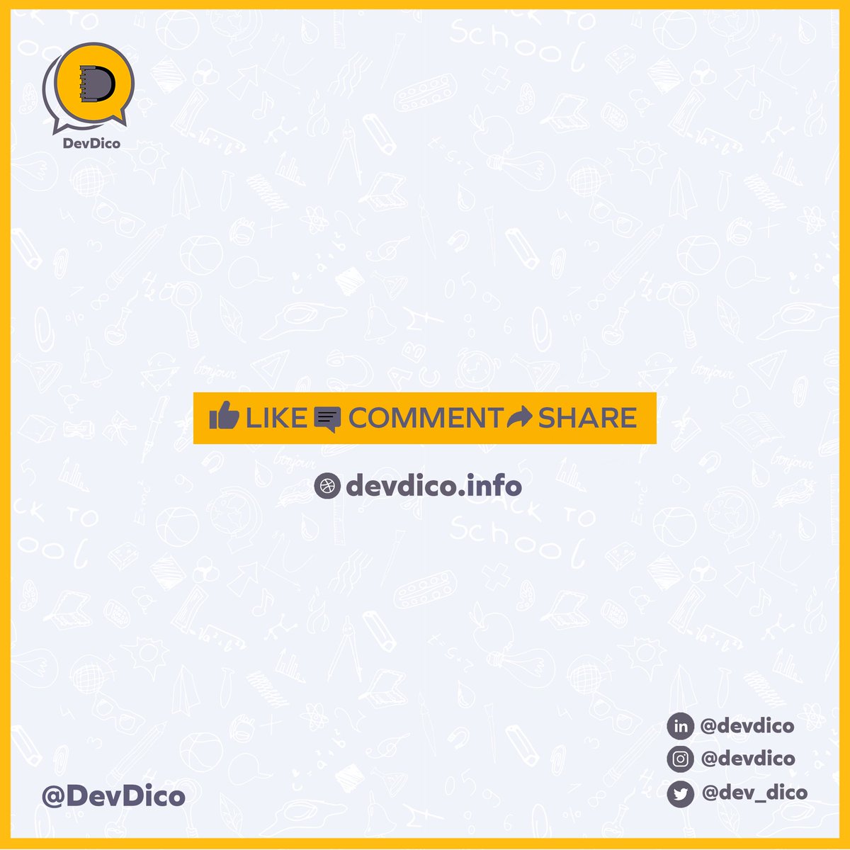 Devdico tweet media