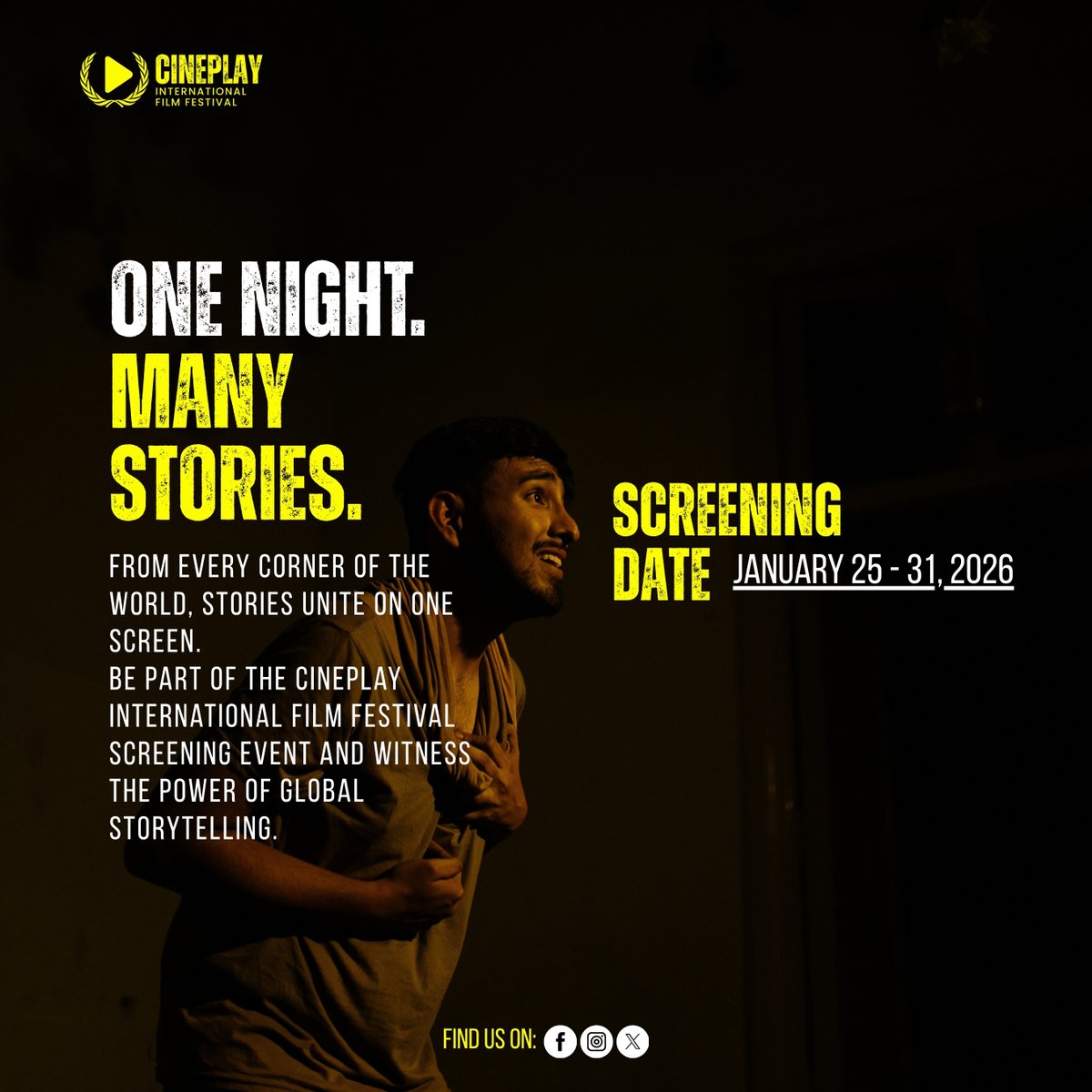 Voices from everywhere, shining together on one screen. Submit to our film festival!