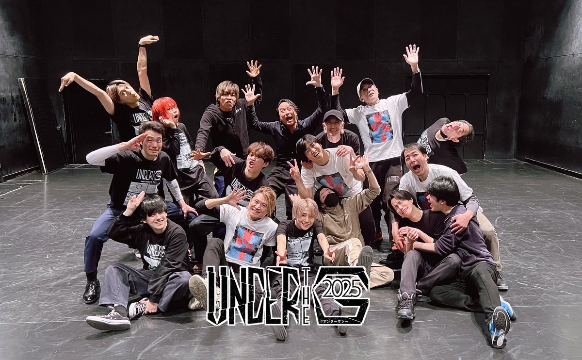 kaijyuuxouji's tweet image. \ 最終稽古終了‼︎‼︎ /
いよいよ明日から劇場入り‼︎‼︎
#アンダーザジー2025 #舞台
#近鉄アート館 #演劇 #大阪