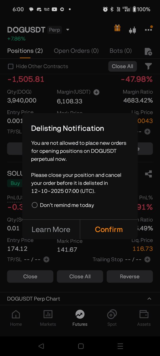 SilksPops $DOG & $BTC tweet media
