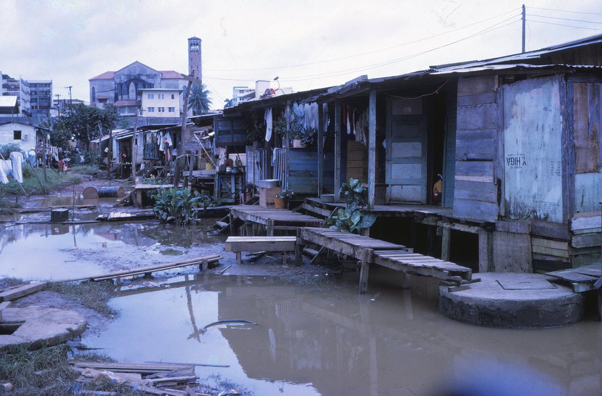 ¿Alguien sabe que parte de la Ciudad de Panamá es la que aparece en esta foto de 1974?
