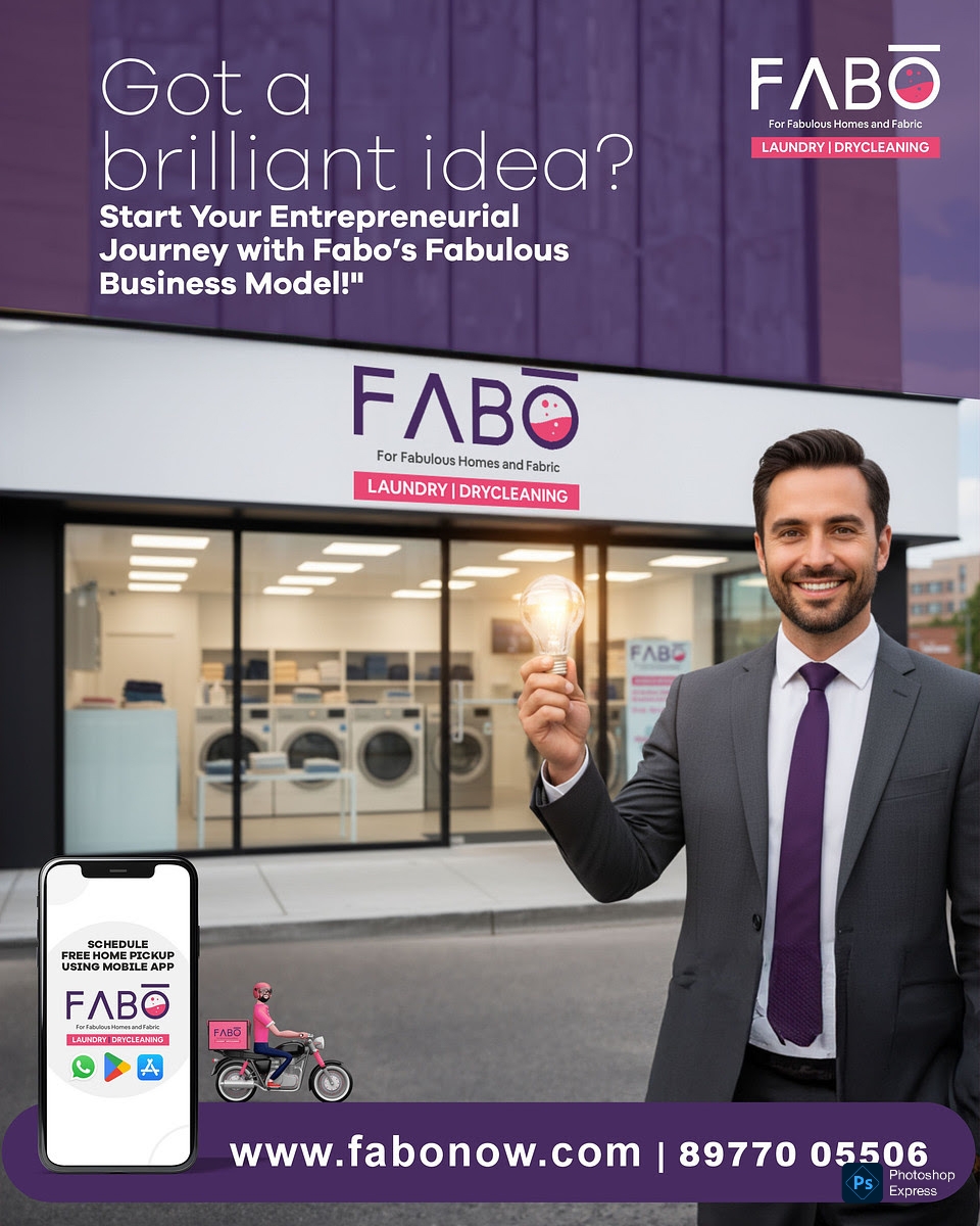 FranchiseeMart's tweet photo. #laundryfranchise Join the FABO #Laundry &amp; #drycleaningservice #franchise Network and experience the satisfaction of owning a thriving #business in the ever-growing laundry industry,Apply for  #franchise exclusive on #FranchiseMart=>>https://t.co/9r7BwddPzh #ViratKohli𓃵 #Google https://t.co/jzEs11zK8O