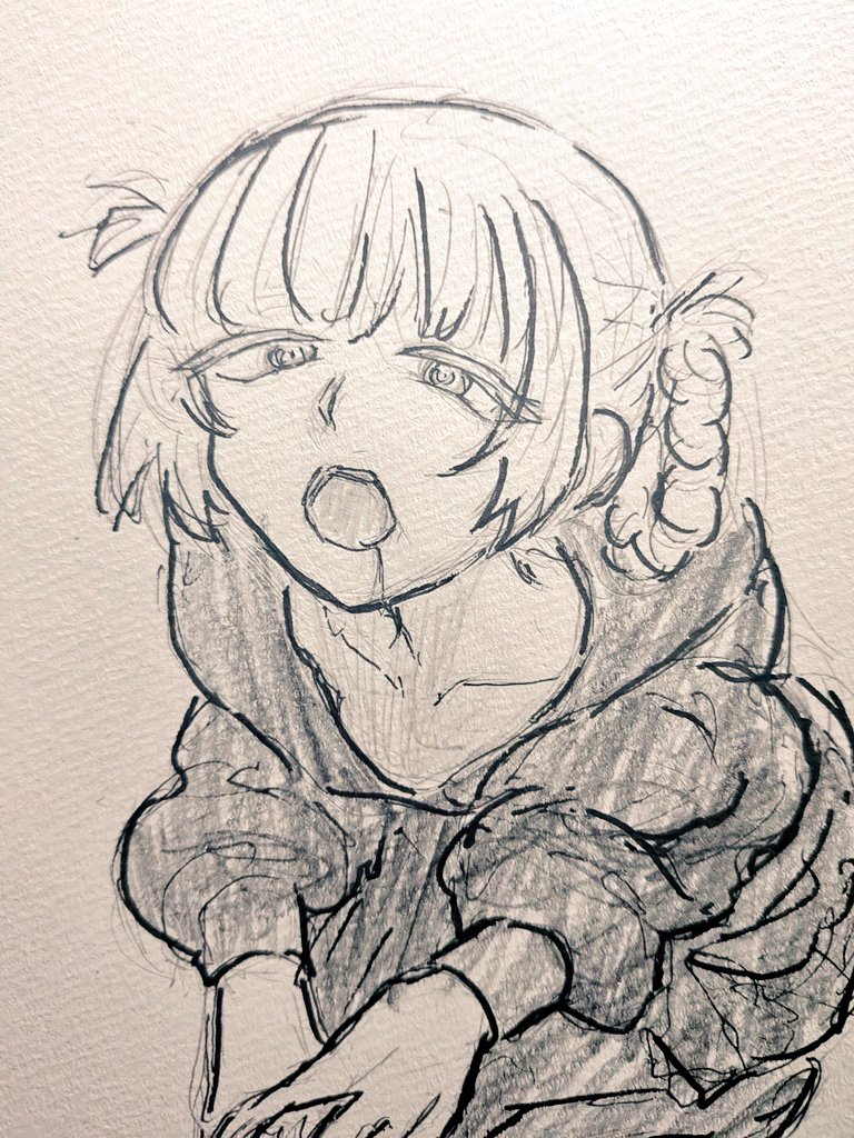 mall_ituka's tweet image. また上げてなかった
#よふかしのうた #模写イラスト #七草ナズナ