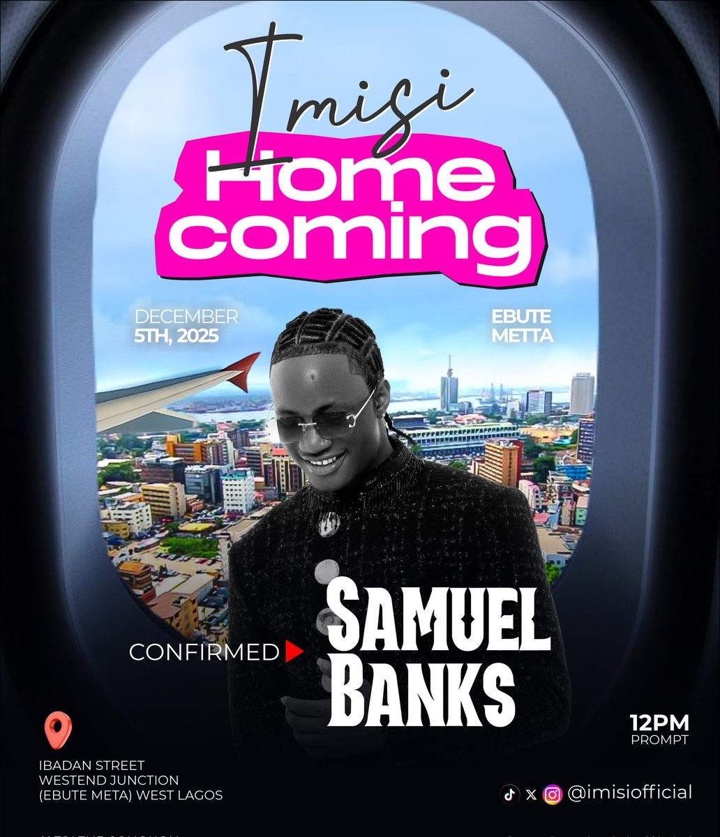 You already know there's no dulling when Arike pulls up 💯

Again, is Ebute Metta even ready???
_
#ImisiAyanwale #imisihomecoming