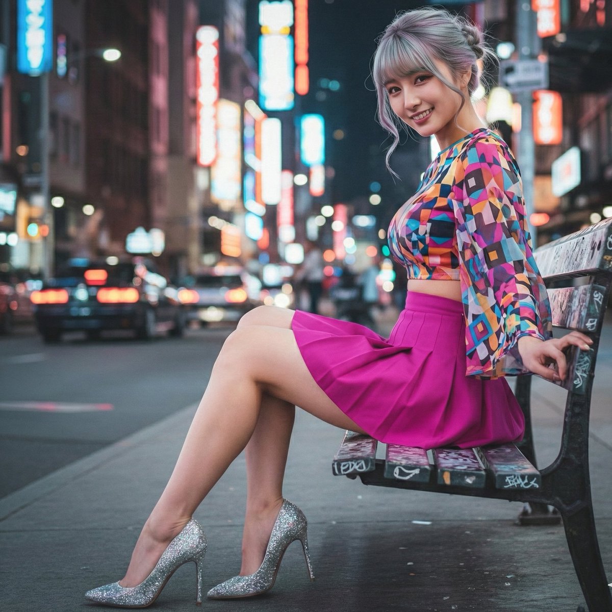 AI七つの大財2 テーマ は #虹 瑠華さん、こんばんは🌟 今回も参加させ