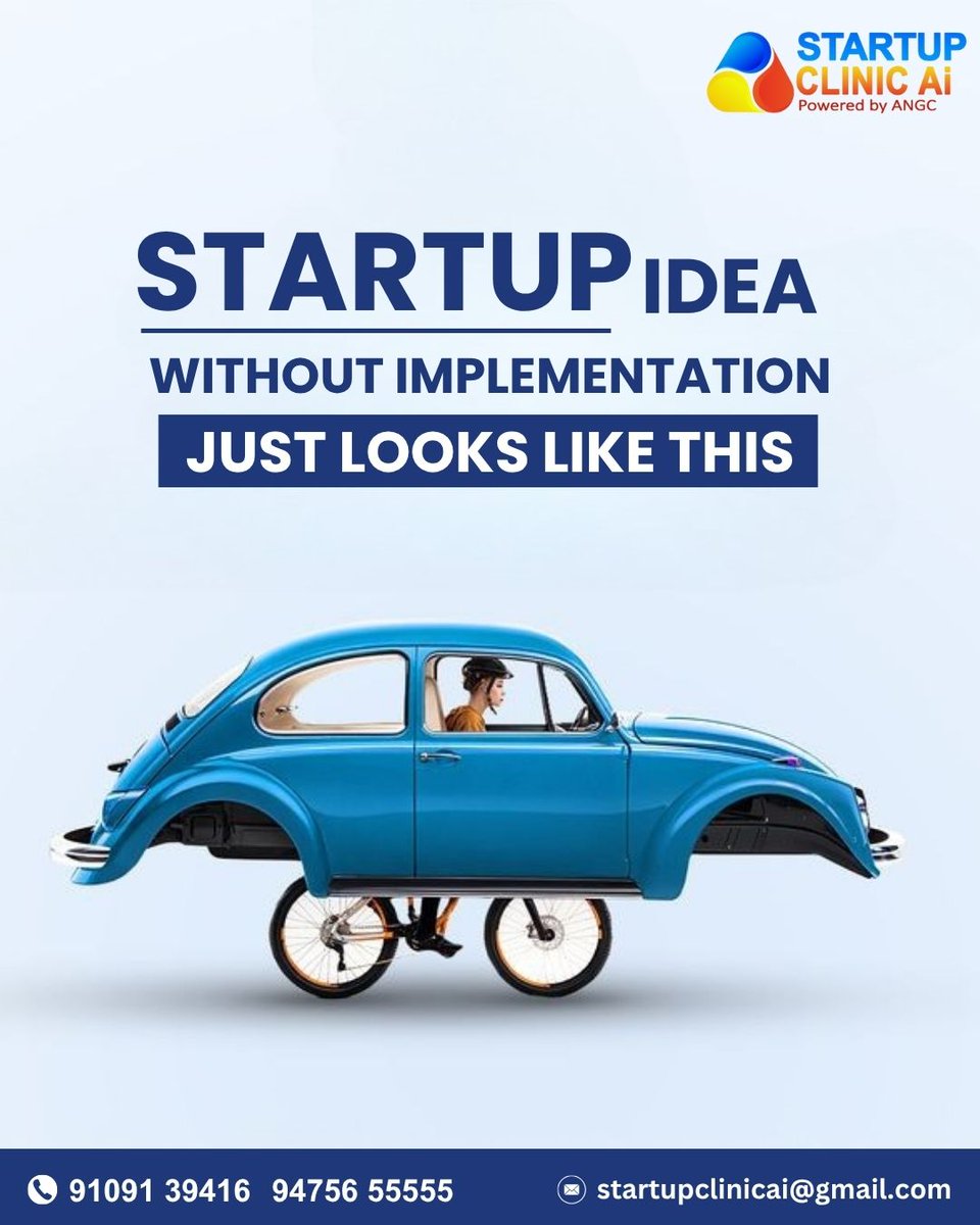 startupclinicai's tweet image. A great idea means nothing without action 🧡
.
.
.
#launchyourstartup #startupclinicai #angc #startupindia #businessgrowth #startupmentor #entrepreneurlifestyle #businessconsulting