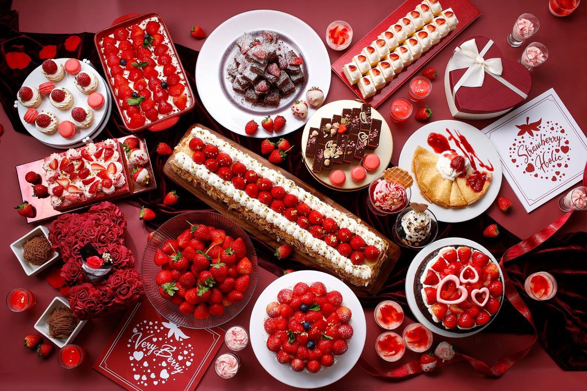 ______hnjs's tweet photo. ／
ホテル インターコンチネンタル 東京ベイ
🍓🍓♥️ストロベリーホリック♥️🍓🍓
＼

期間♥️1月20日～5月12日⸝⸝꙳
第1弾🍓1月20日～3月31日
第2弾🍓4月1日～5月12日
場所♥️3階「シェフズ ライブ キッチン」 https://t.co/fFdD2Z5HP2