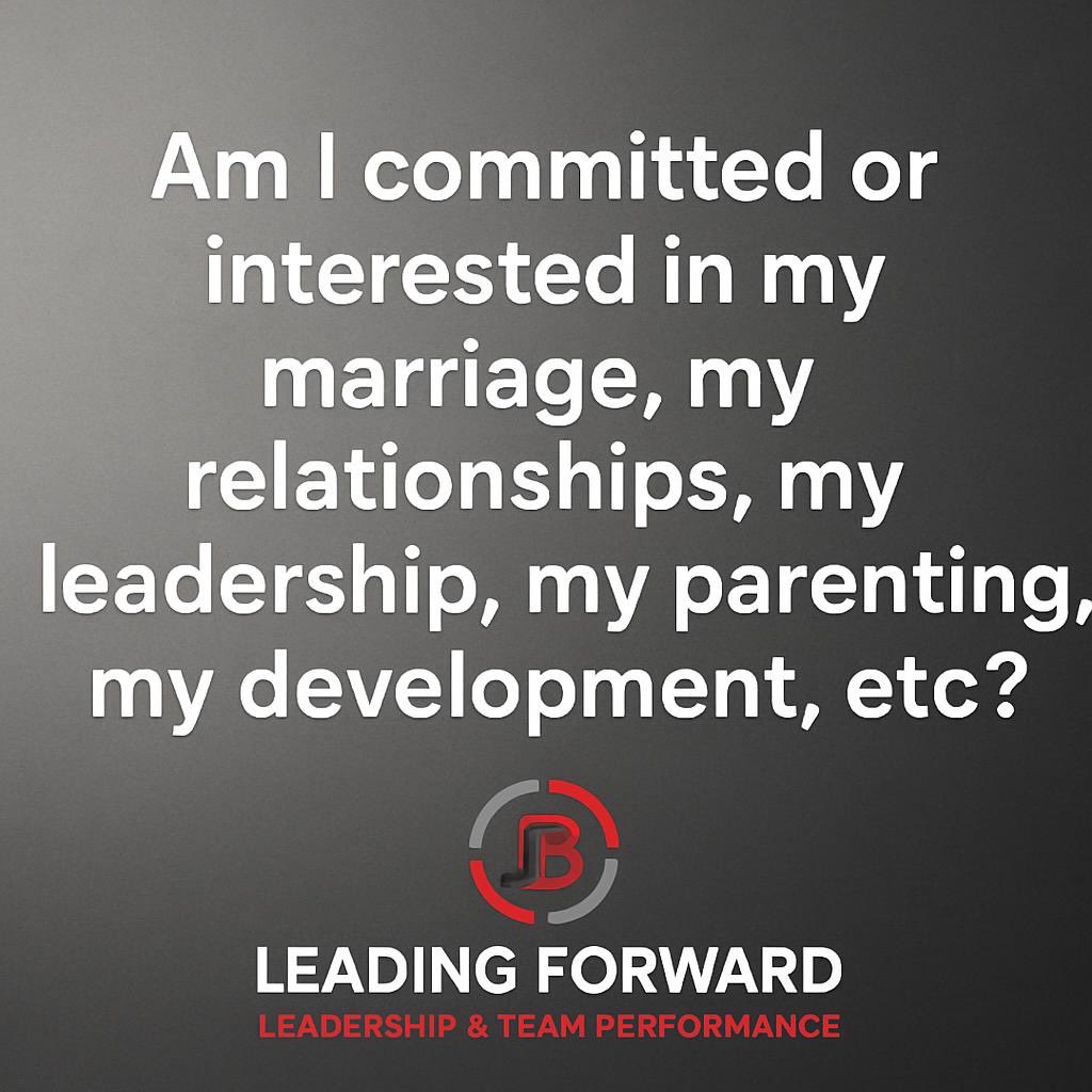 jbleadingfwd's tweet image. Are you truly committed to your marriage, relationships, what it is you do, leadership, parenting, and personal growth? Create a new habit today…#committed #stayinthefight