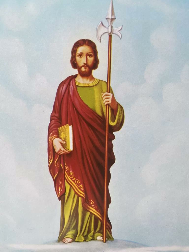 São Judas Tadeu. Rogai por nós. 🤎🖤