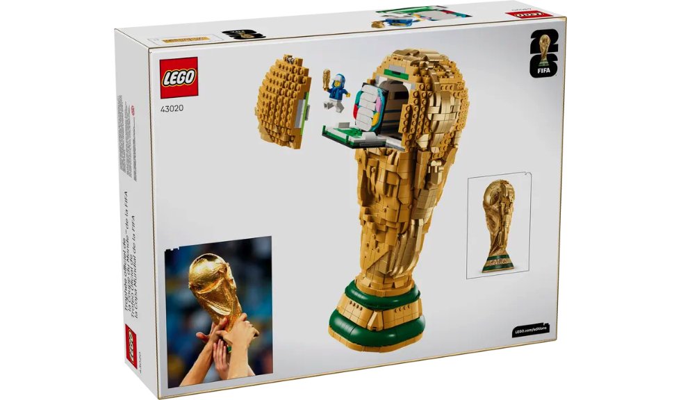 予約受付中】レゴ®エディション FIFAワールドカップ™ 公式トロフィー