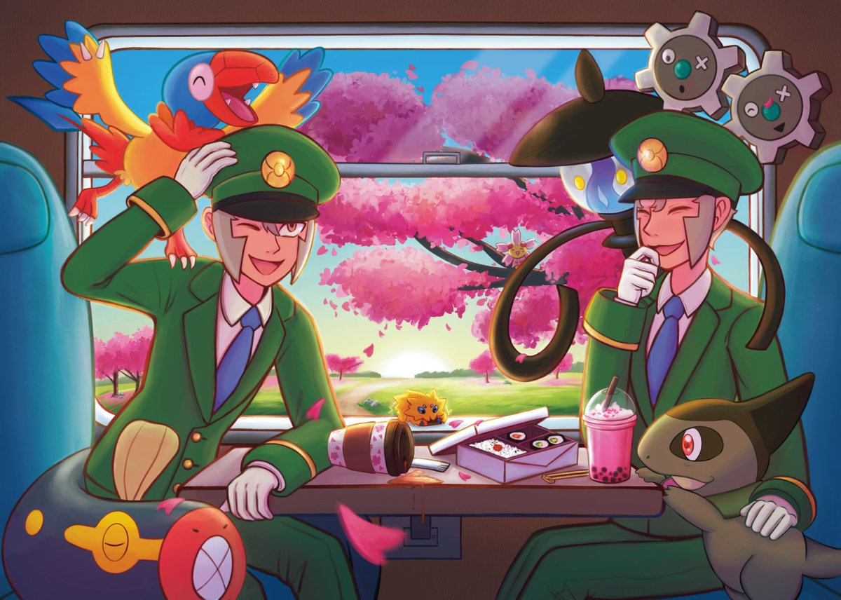 Here's my piece for @/gladhandinhand 's  Follow the Schedule 2026 Submas calendar project! 🌸 
#submas #pokemon