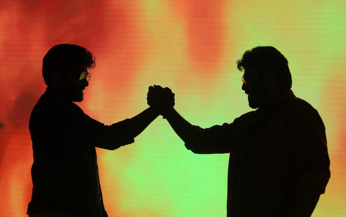 VenkyMama's tweet image. Wrapped up my part today for #ManaShankaraVaraPrasadGaru, and what an incredible experience it has been! Working with my favourite @KChiruTweets was an absolute joy and this film has left me with so many lovely memories. It was long overdue to share the screen with ‘Megastar…