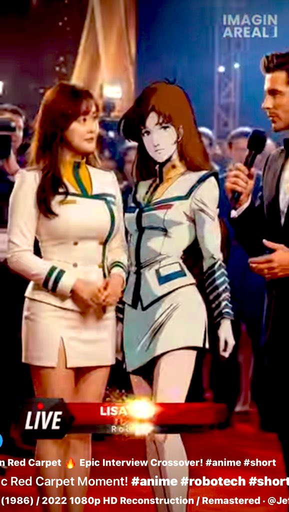 HiRO062911's tweet image. Robotech Characters Come Alive! Epic Red Carpet Moment! #anime #robotech... youtube.com/shorts/7UiIbBR… @YouTubeより