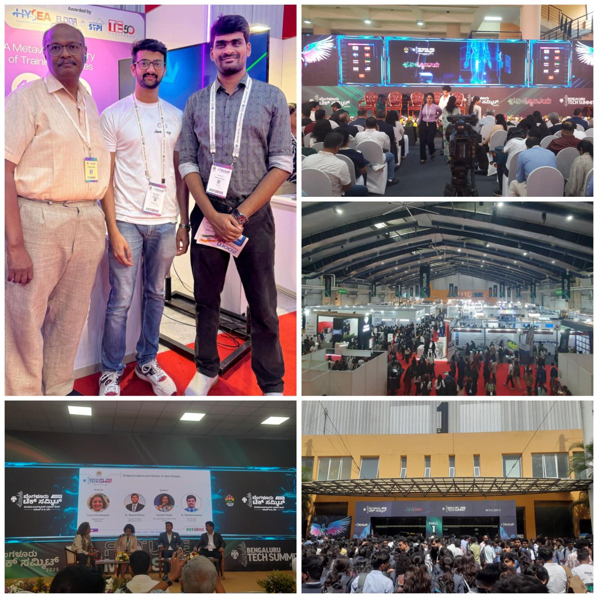 IntrvwBuddy's tweet image. Future Makers at #bts2025 

We came, we saw, we connected with the world&apos;s best innovators at the Bengaluru Tech Summit

The biggest takeaway for us? Innovation demands skilled talent &amp;amp; we’re building the pipeline. Time to put the &apos;Futurise&apos; theme into action!

@blrtechsummit