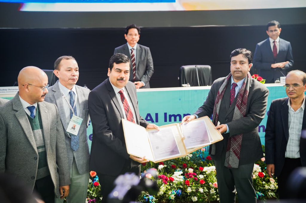 CMO_Meghalaya's tweet image. Today HCM launched—
1. Bhashini Hackathon which will enable citizens to interact with governance, education, healthcare, and other essential services through voice and text interfaces in Khasi and Garo languages, promoting linguistic inclusivity