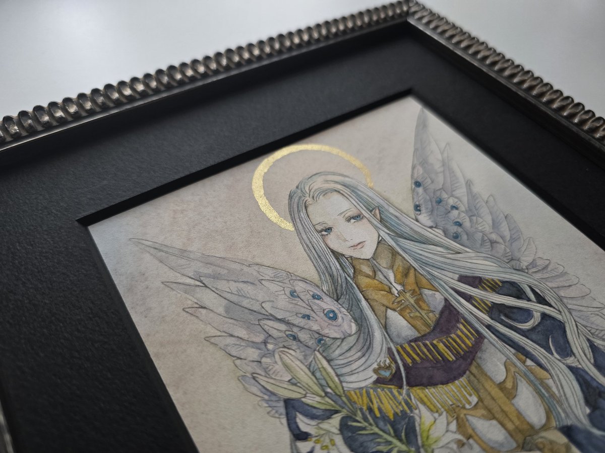 新作ポスカはこちら 入稿するときに色彩などをいじってあります🐥