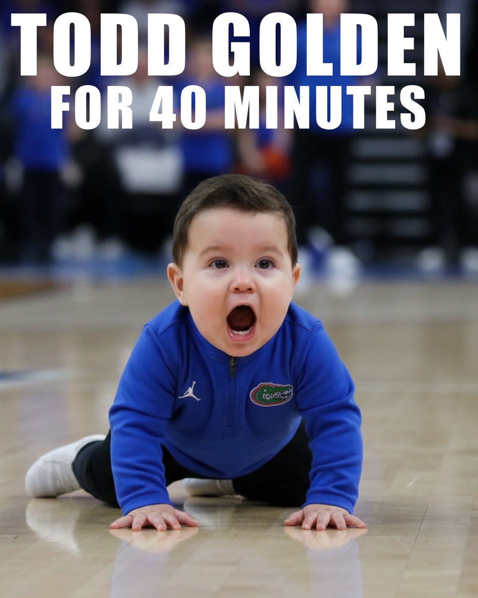 BREAKING: Florida's head coach Todd Golden has set the record for the longest in-game whining