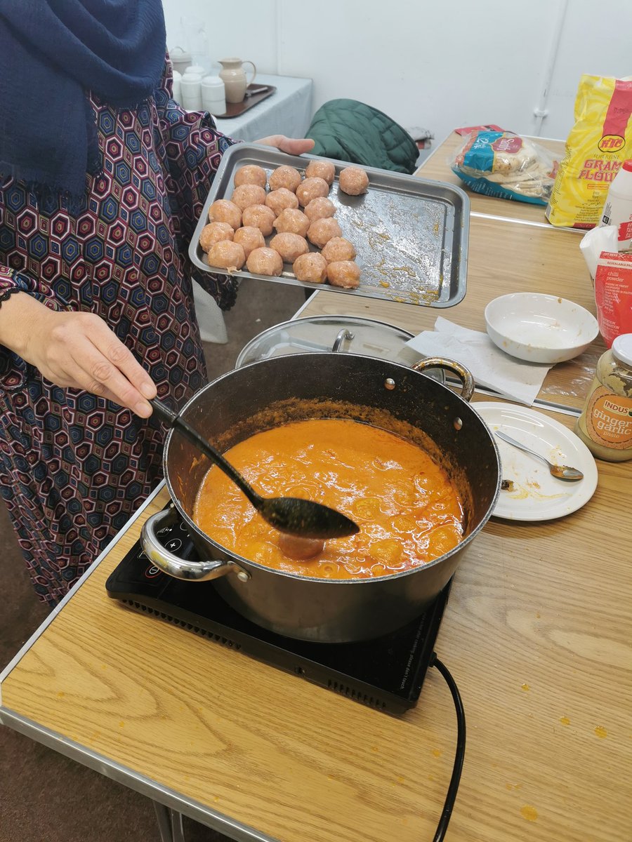ANYiSO_Glasgow's tweet image. Today’s cooking class was a hit!
We cooked up a tasty Meatball &amp;amp; Potato Curry 🍛🔥
Can’t wait for the next session!
#CookingClass #Foodies #CurryNight