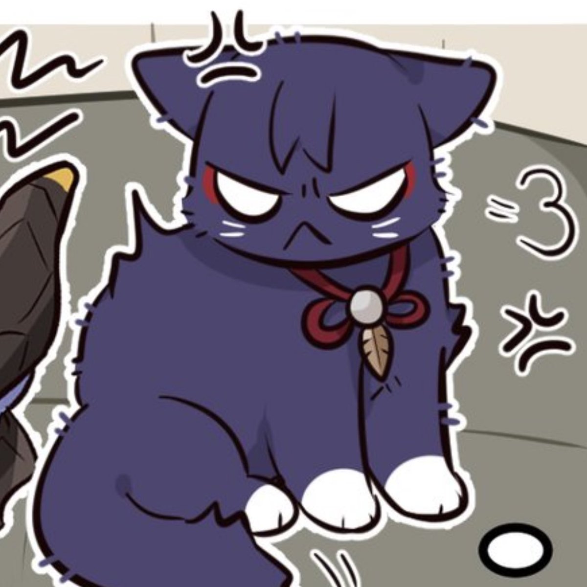 kzscrly's tweet image. scarameow you are too cute