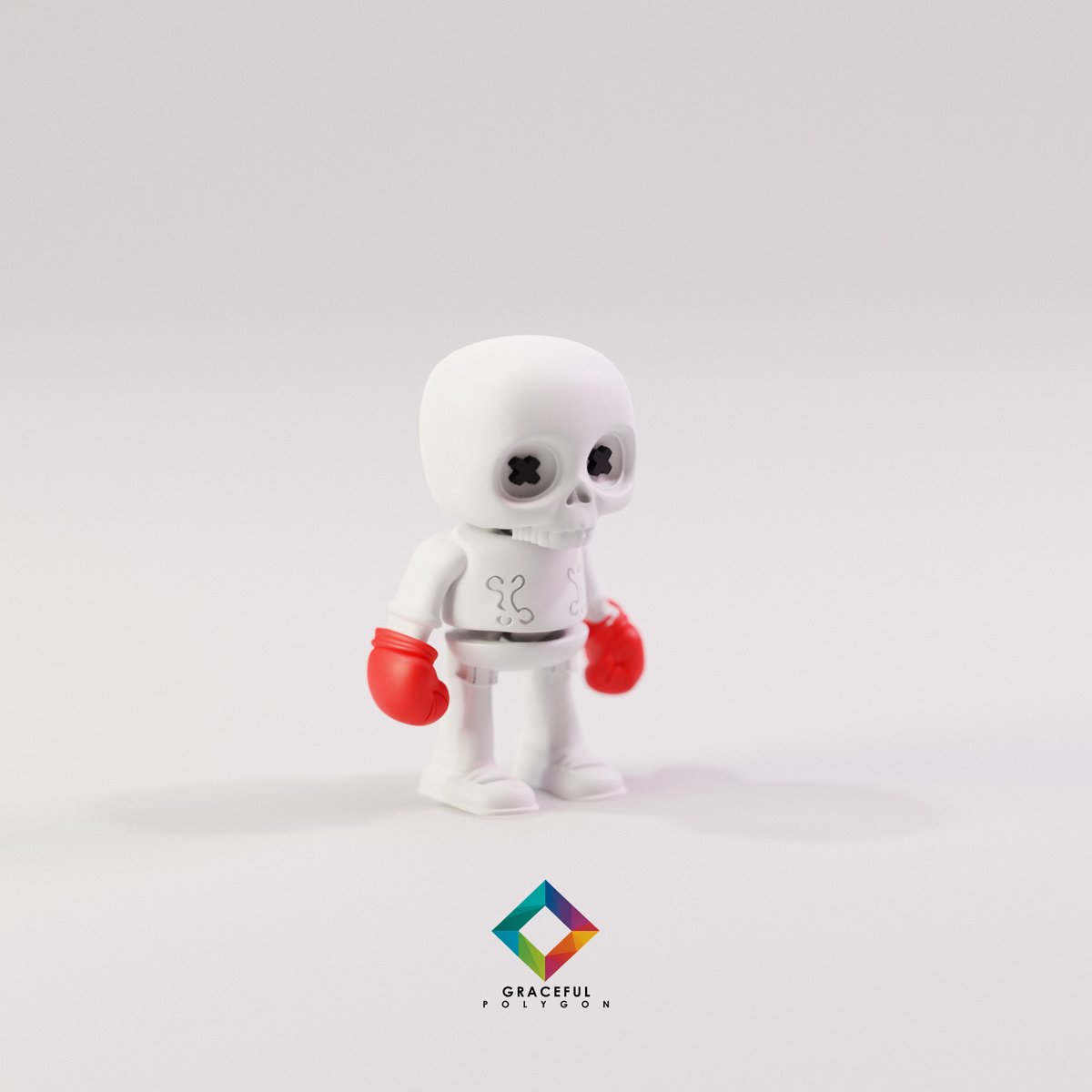 gracefulpolygon's tweet photo. Skeleton Boxer 💀 is here!
Get the STL files – link in bio!

Print in parts
Keychain version available

#skeleton #3d #3dprinting #3dprint #3dprinter https://t.co/5mEfoY00UP