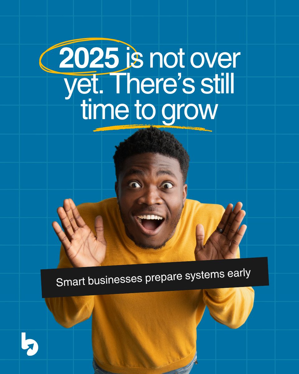 basecodetech's tweet image. 2025 isn&apos;t over yet. 

Build your systems before January hits. 

Start now with Basecode &amp;amp; Zoho. 
#ZohoNigeria #BasecodeTech
