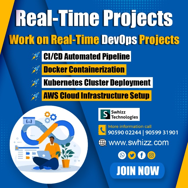 Swhizzofficial's tweet image. 🚀 Job-Ready DevOps (AWS) Training | CI/CD, Docker, Kubernetes &amp;amp; Cloud | 📍 Swhizz Technologies, Hyderabad | 📞 90590 02244
#DevOps #devopscloudsummit #devopsinterviewquestions #ViratKohli𓃵 #INDvSA #LISAxLouisVuitton #DGCaffexZeeNuNew #DolceGabbana #TransitLove4