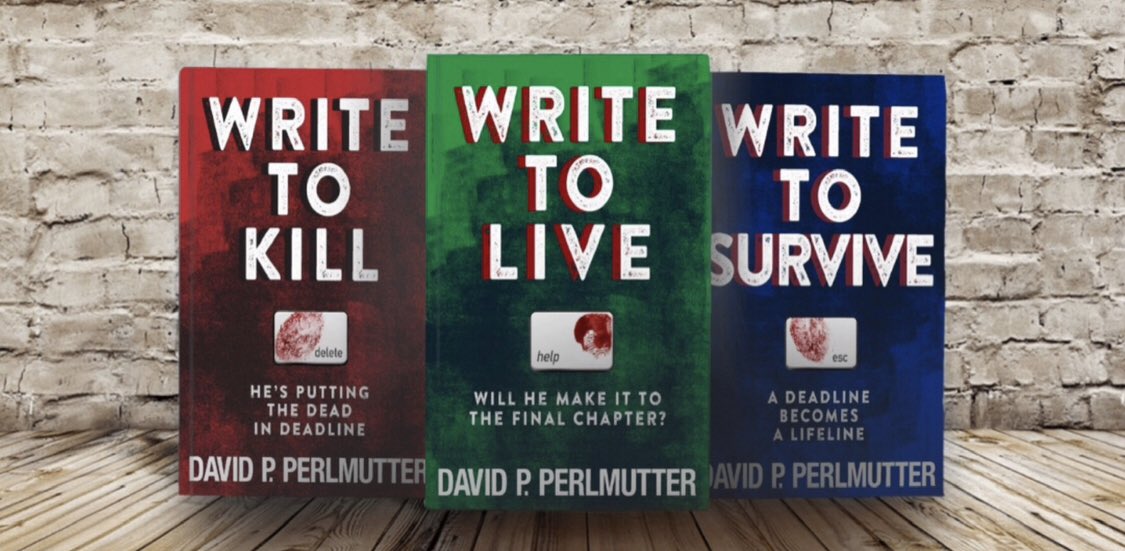 davepperlmutter's tweet image. Book Review for my #CrimeThriller: 

“It’s giving Guy Ritchie meets Quentin Tarantino in a writer’s room.” 

📕Write To Kill relinks.me/B07X96TDB8

📘Write To Survive relinks.me/B08NHT74ZW

📗Write To Live relinks.me/B098LQX19J