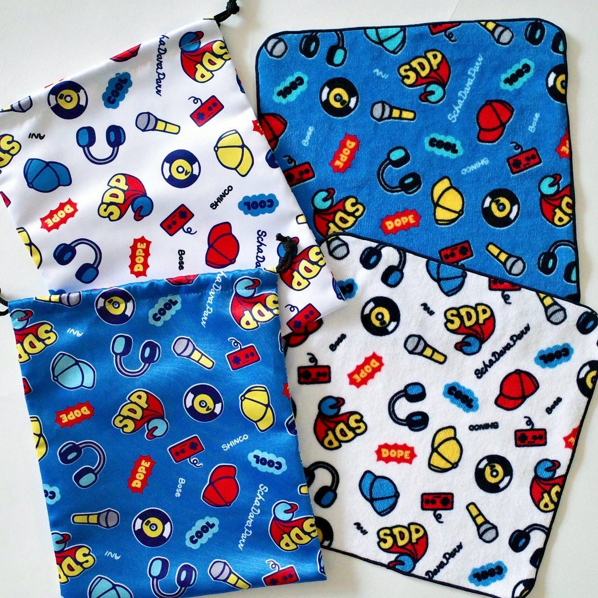 電気グルーヴ×スチャダラパーのグッズ。 まさか2025年に新デザインが