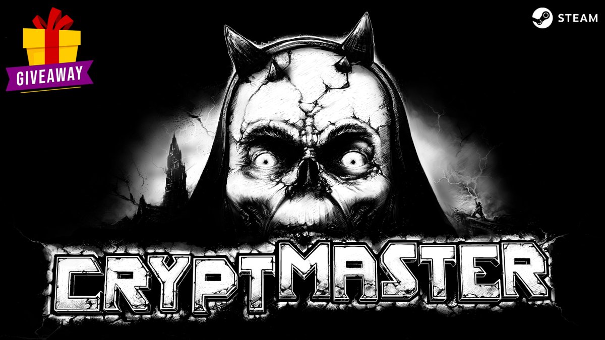 SteamGamesPC's tweet photo. 🎉STEAM GIVEAWAY🎉Sponsored by @SvartJoe

🎁We are giving away one copy of "Cryptmaster" on Steam. Just do the following:

✅Follow us &amp; @DigitalArt___ @PlayStationGN @Deluxe2D
❤️Like &amp;🔁RT
👥Tag a companion

⏰12 Hours 🏆1 Winner!
📧DM me to sponsor a giveaway like this! https://t.co/AebRYUz1rS