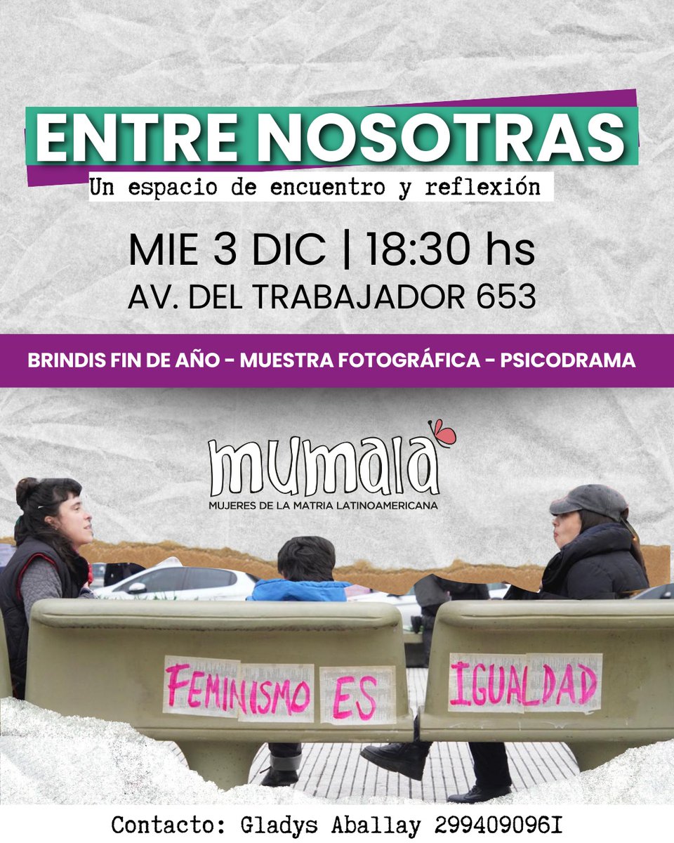 Hoy: Entre Nosotras, un espacio de encuentro y reflexión.