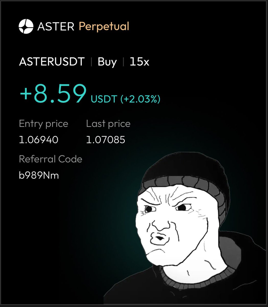 Going to hold this $Aster long until ATH 

God willing