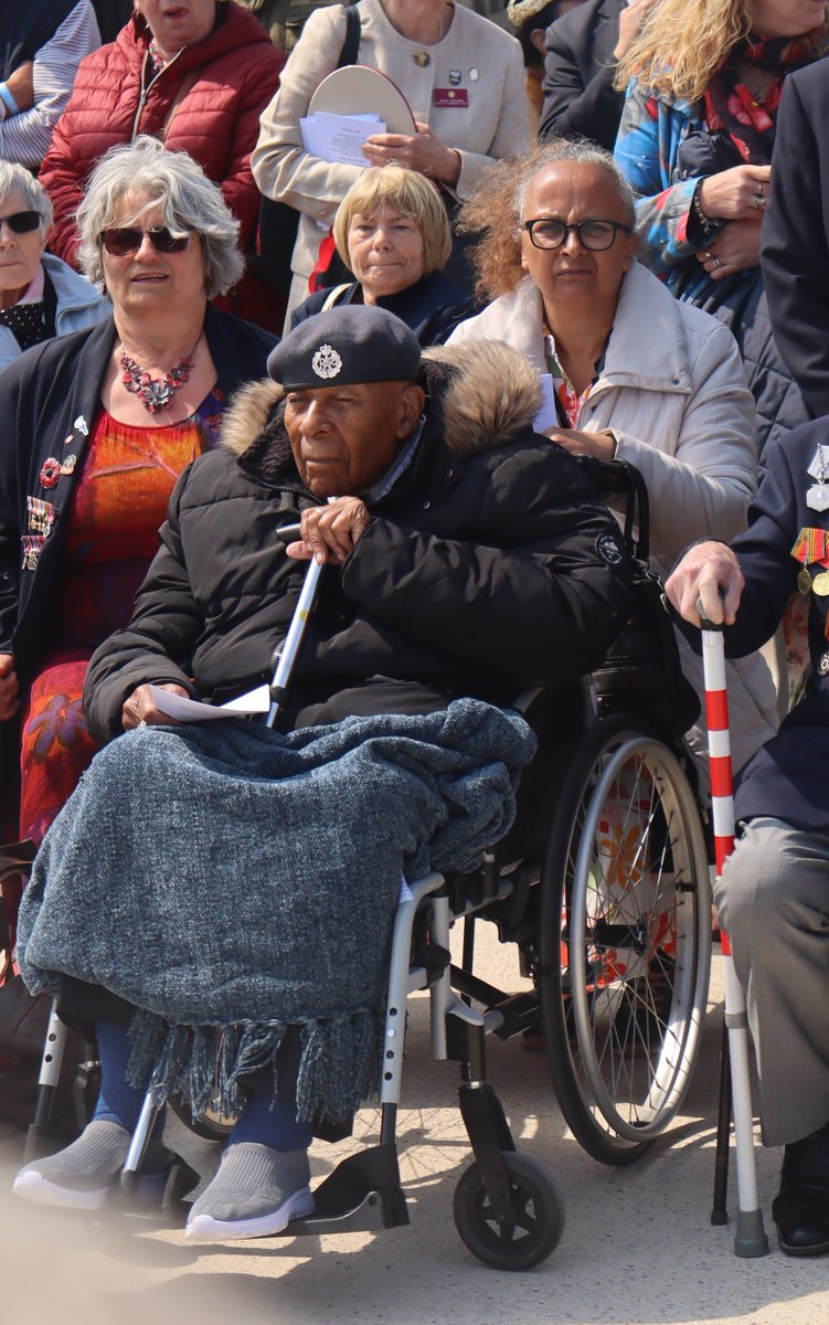 100 years young today! 
Wishing veteran Gilbert Clark a very Happy Birthday!