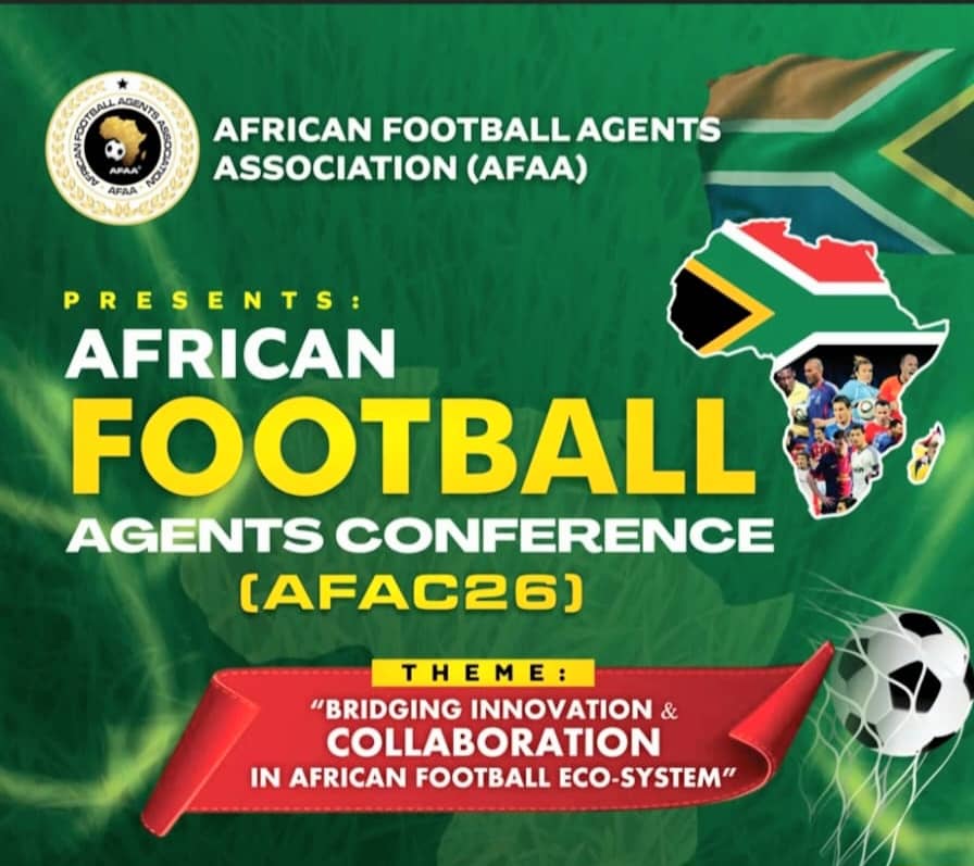 agent_african's tweet image. South Africa is home to 60 FIFA-licensed football agents, making it one of the leading countries in Africa in terms of football agent representation.

Join us in South Africa for the 4th edition of the African Football Agents Conference (AFAC26) in April 2026!