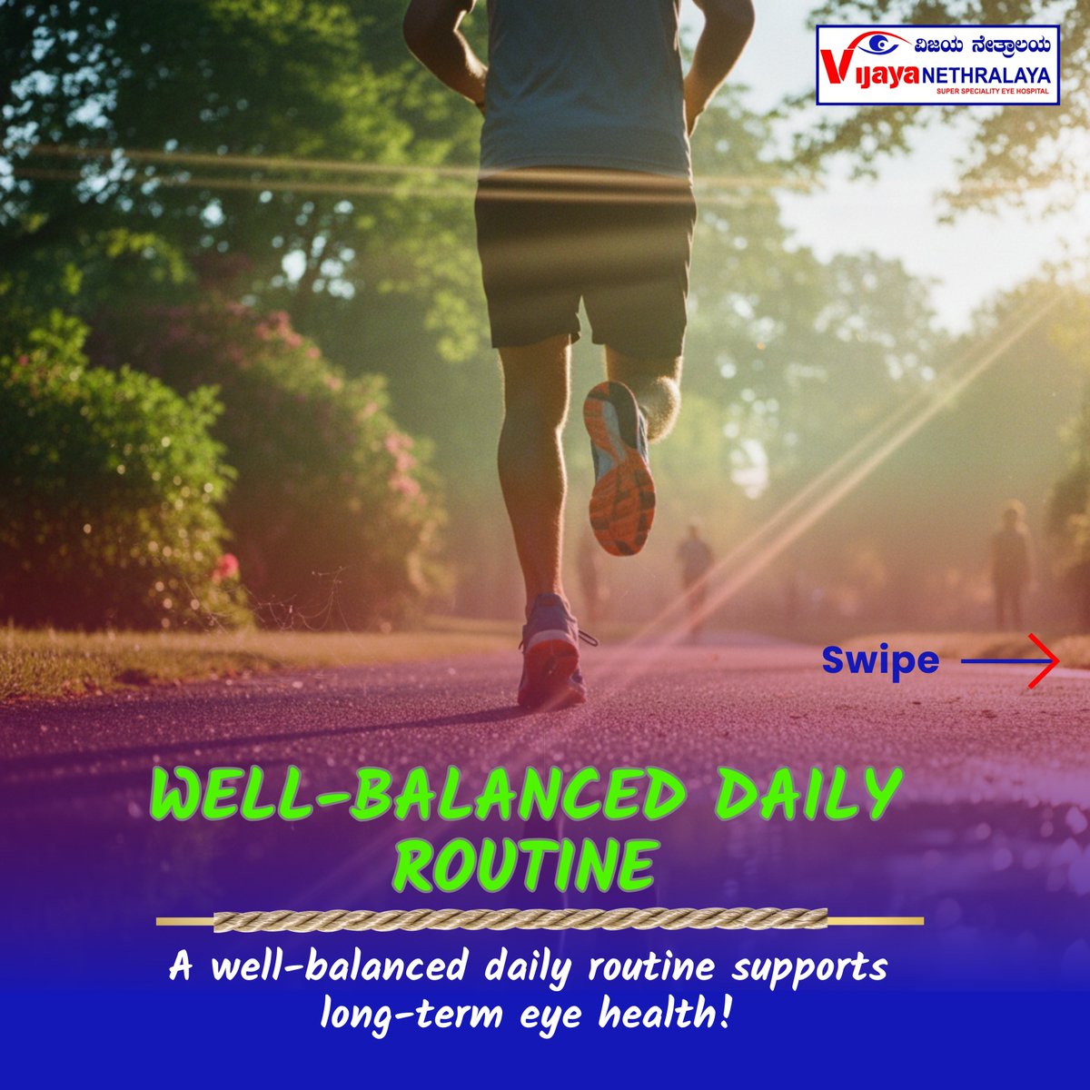 VijayaEyecare's tweet image. ✨ Daily habits can protect your eyes—especially if you have diabetes. Eat well, stay active, and get regular eye check-ups to prevent vision loss. 👀💙

📞 +91 78924 92098 / +91 98804 66486
🔗 vijayanethralaya.com
#DiabeticEyeCare #HealthyEyesDaily #VijayaNethralaya