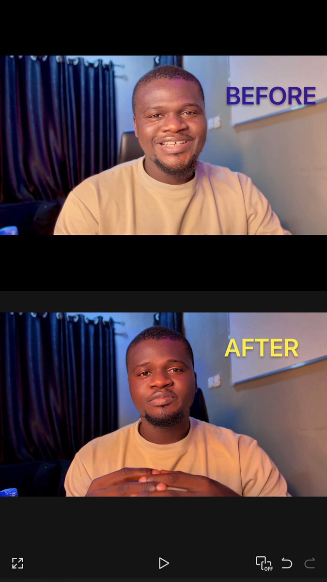 Neekhole_'s tweet image. Played around the “Adjust” feature on CapCut and I achieved this color grading.

Kinda love it🥰 

How’s your day going btw?