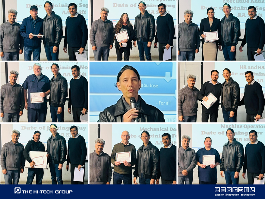 The Hi-Tech Gears Canada celebrated 23 long-serving employees (5 to 40 years!) at our Long Service Awards. 
True pillars of the Hi-Tech Group!
#THG #OneTeam #LongServiceAwards #EmployeeAppreciation #ManufacturingExcellence <a href="/thehitechgroup/">The Hi-Tech Group</a>